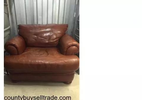 Leather chair